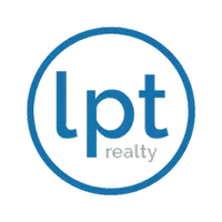 LPT Realty logo in blue and grey